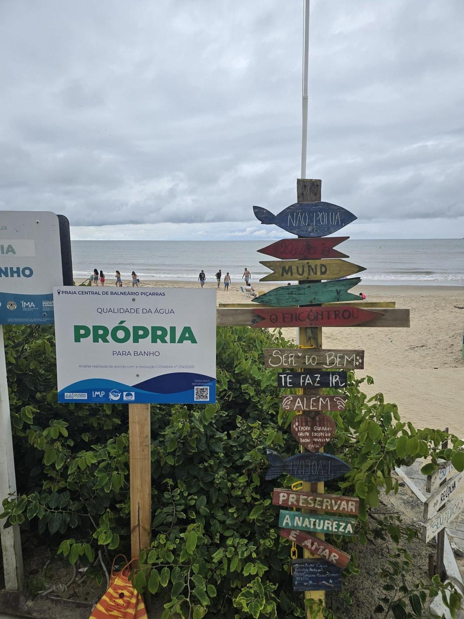 Ap Aloha 501 Vista Mar Da Praia Balneario Piçarras Dış mekan fotoğraf